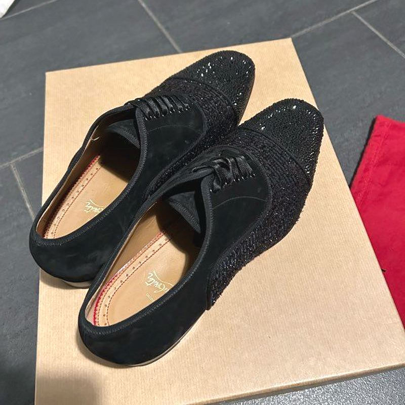 Shining Business Casual Lace-Up Oxford Shoes