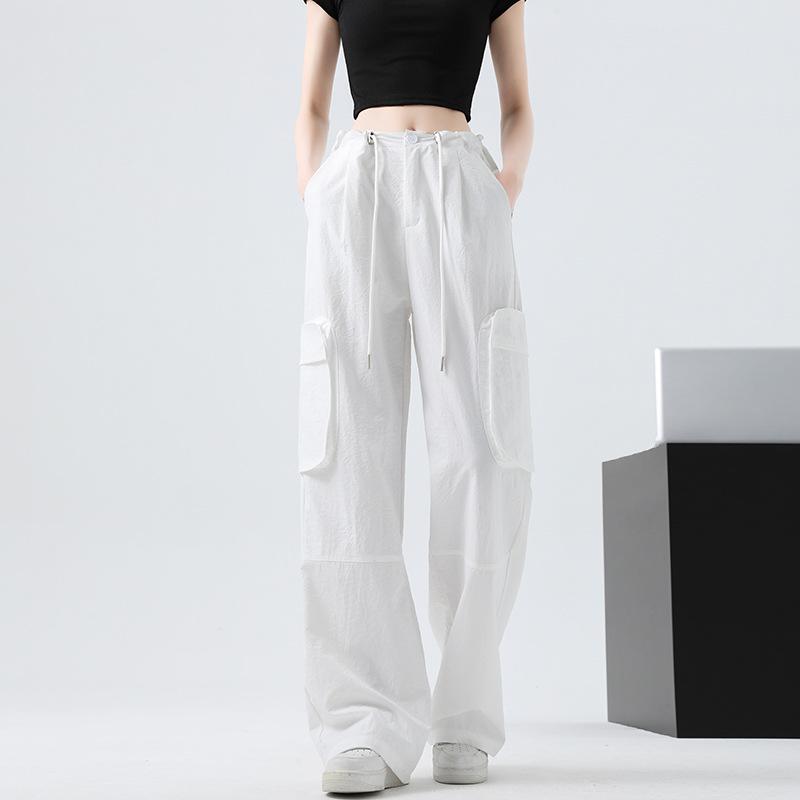 New High Waist Loose American Cargo Pants