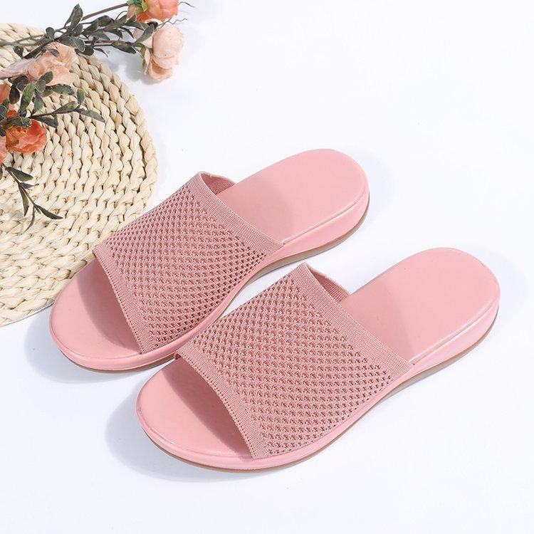 Knit Platform Sandals