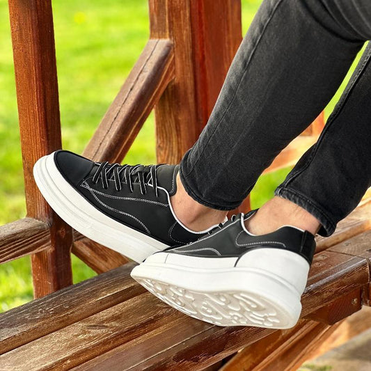 Comfortable, breathable, platform-soled casual men's shoes