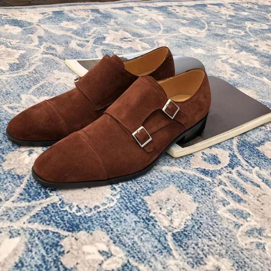 British fashion casual nubuck leather shoes