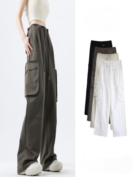 New High Waist Loose American Cargo Pants