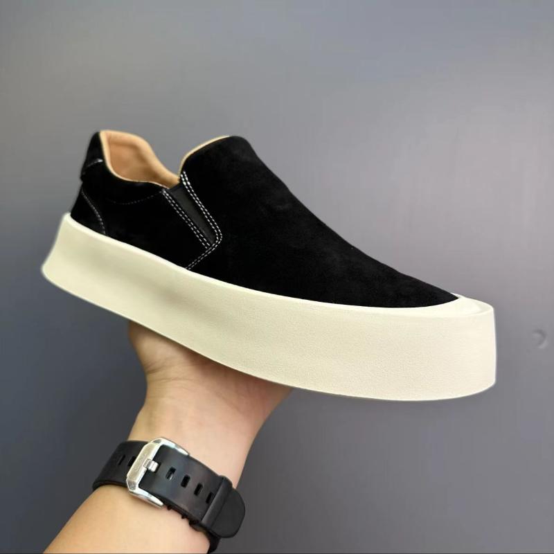 Stylish, breathable platform soled men's casual shoes