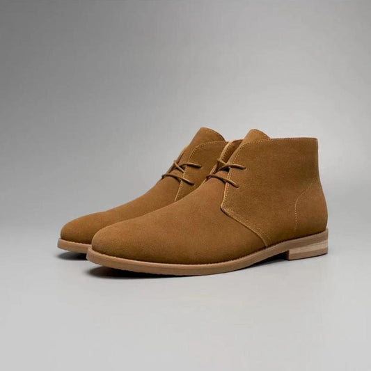 Men's vintage suede boots