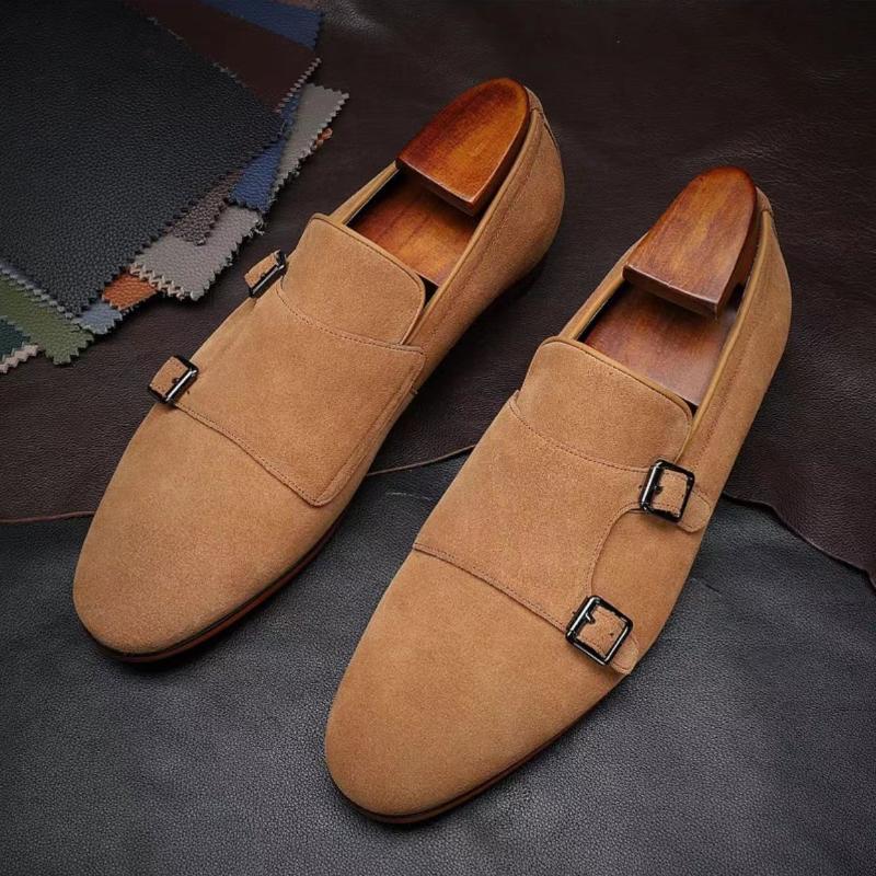 British fashion casual nubuck leather shoes