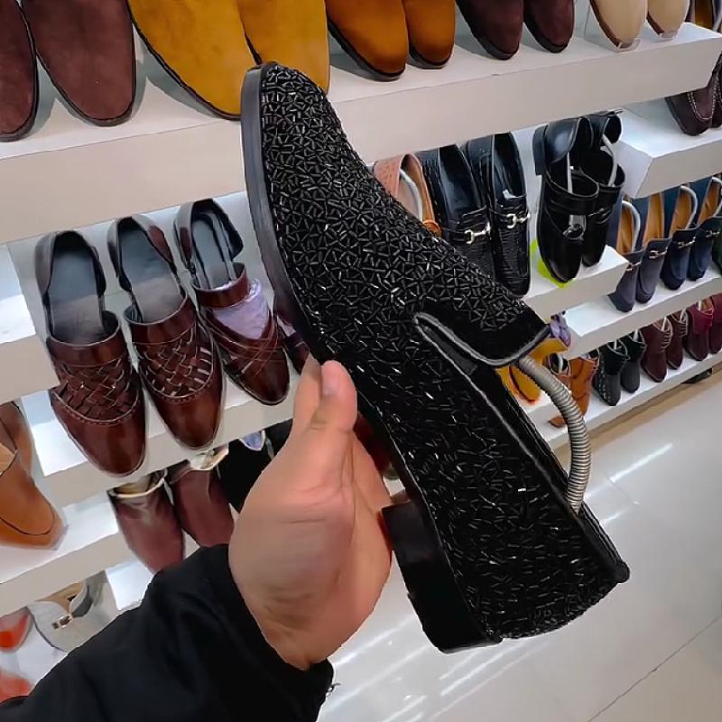 Starry rhinestone fashion men's casual shoes