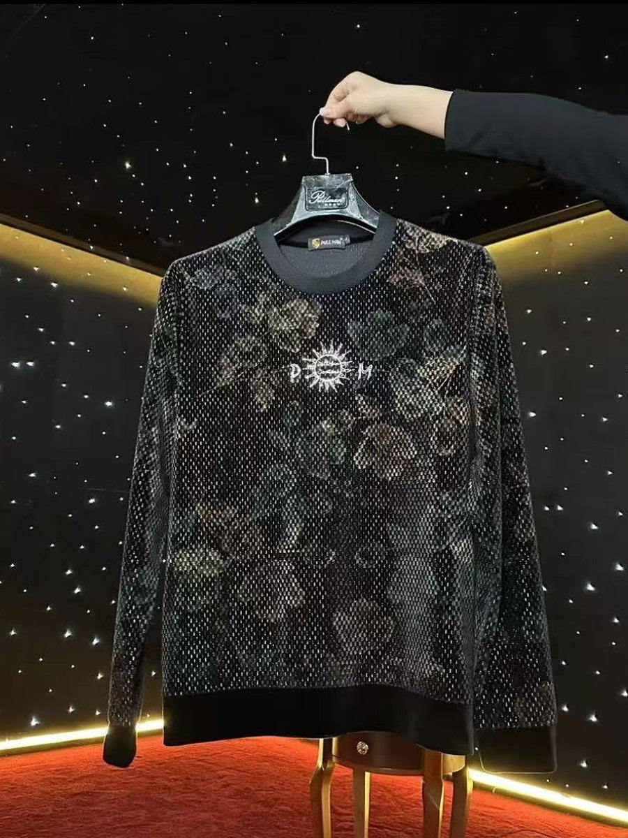 Light luxury pattern breathable long sleeves