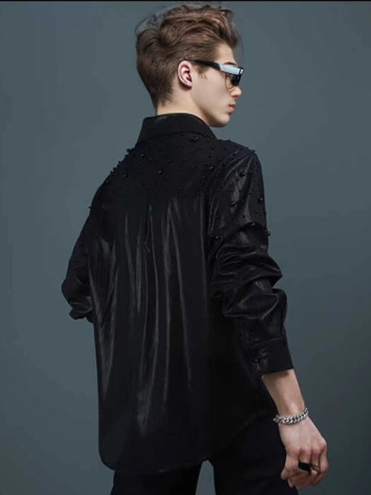 Black Pearl long-sleeved shirt