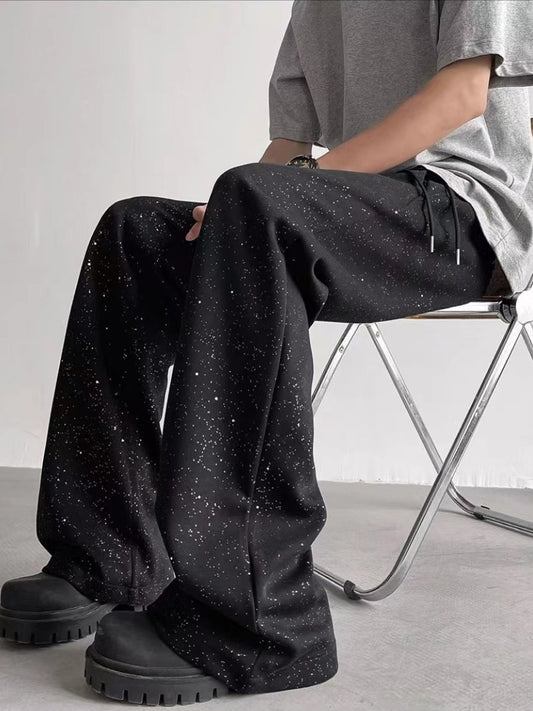 Starry casual trousers